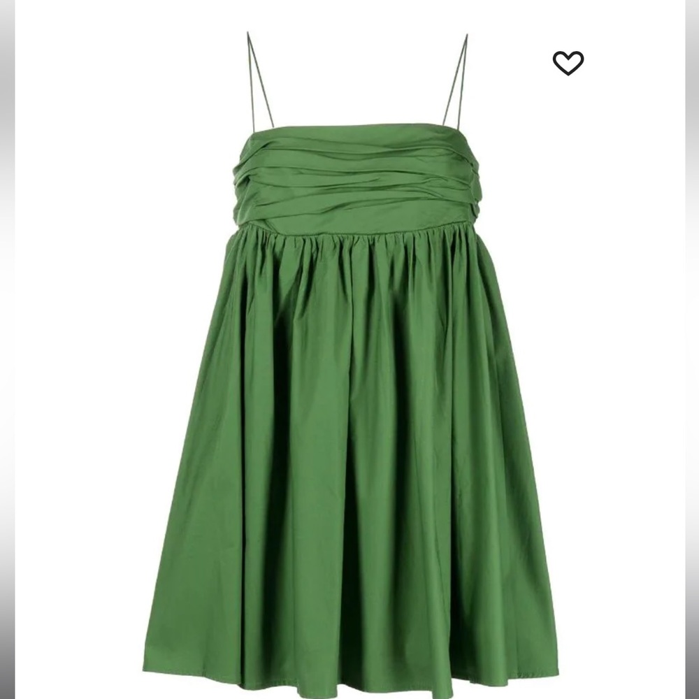 Reformation Green Mini Dress